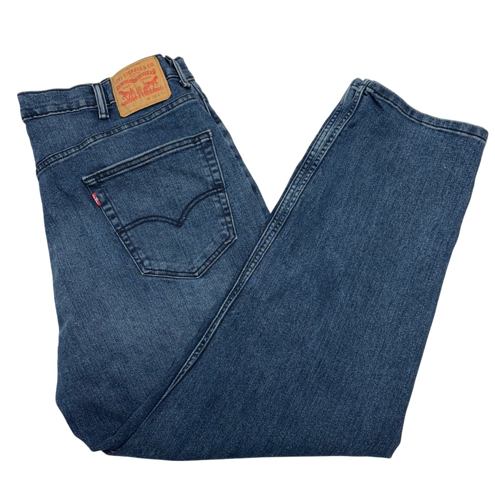 Levis 550 Relaxed Fit‎ Jeans Mens 38x30 Blue Medium Wash Tapered 00550-0064 Dad